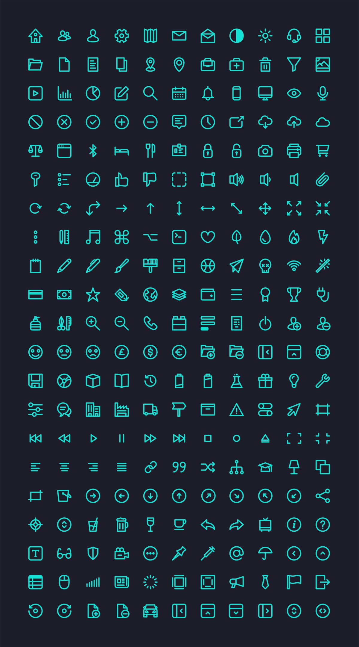 Free Icons - Micons: 231 icons