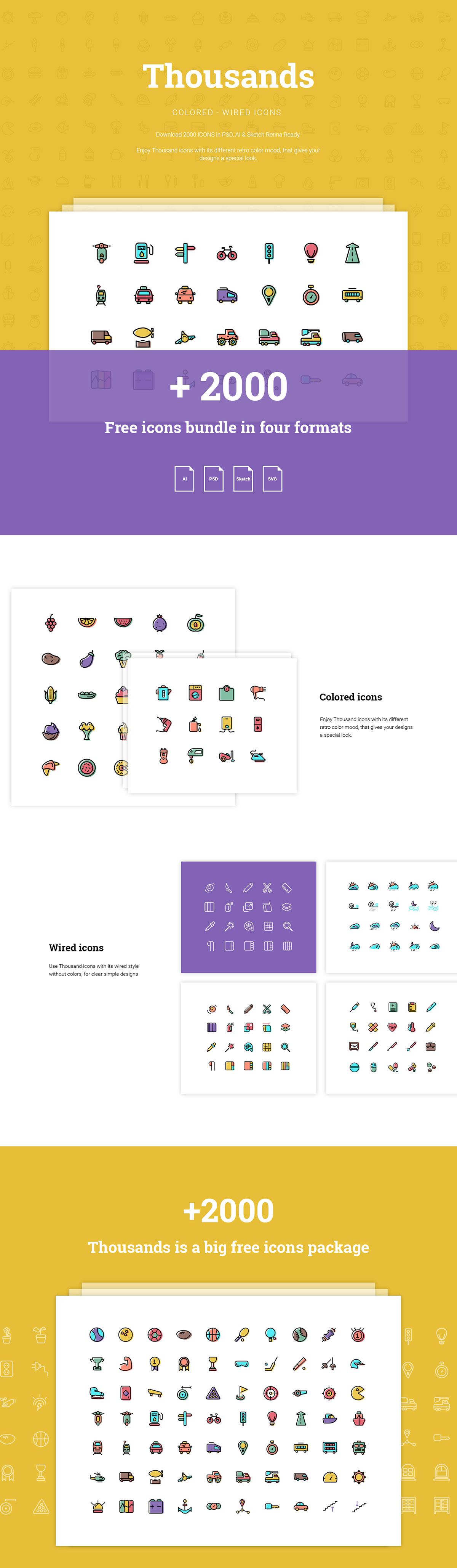 Thousands: 2000+ Free Icons