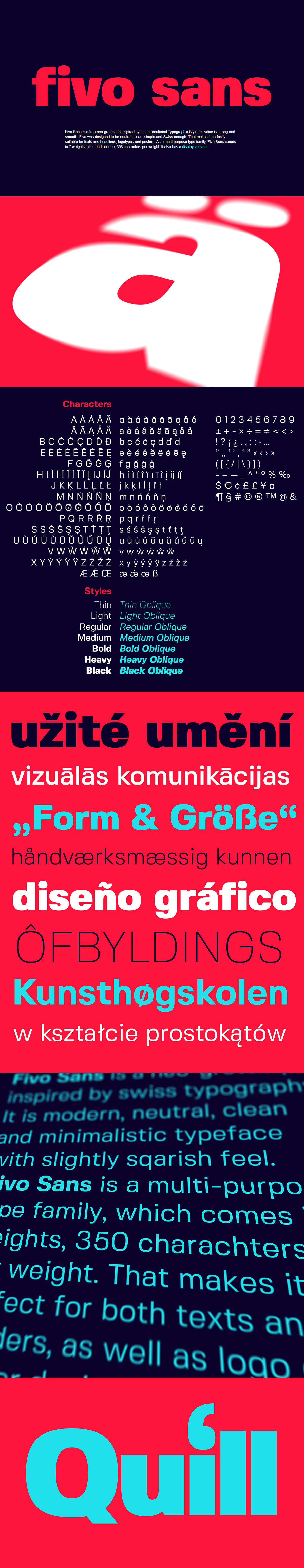 Fivo Sans Free Font