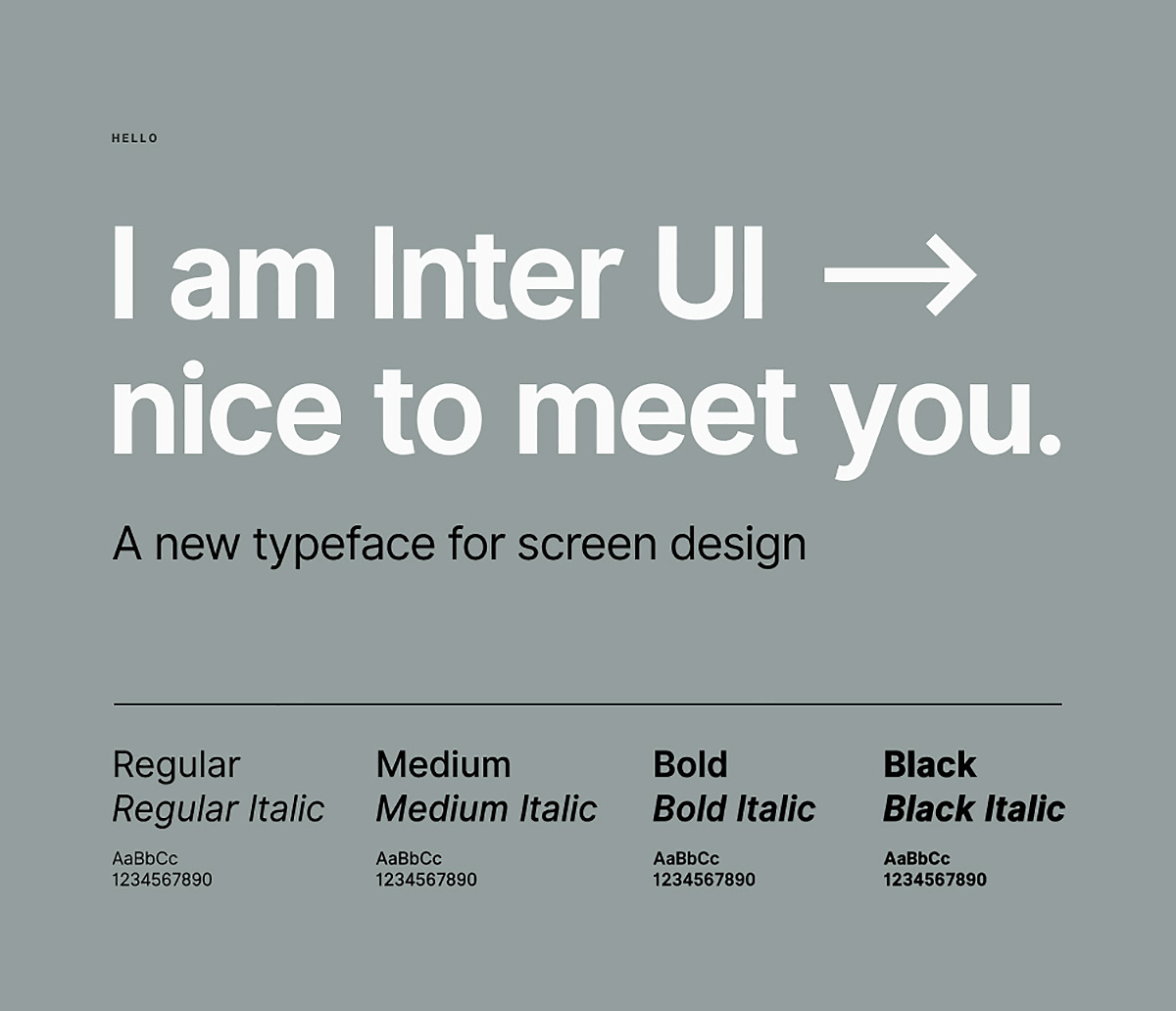 Inter UI: A Free Font for Highly Legible Text