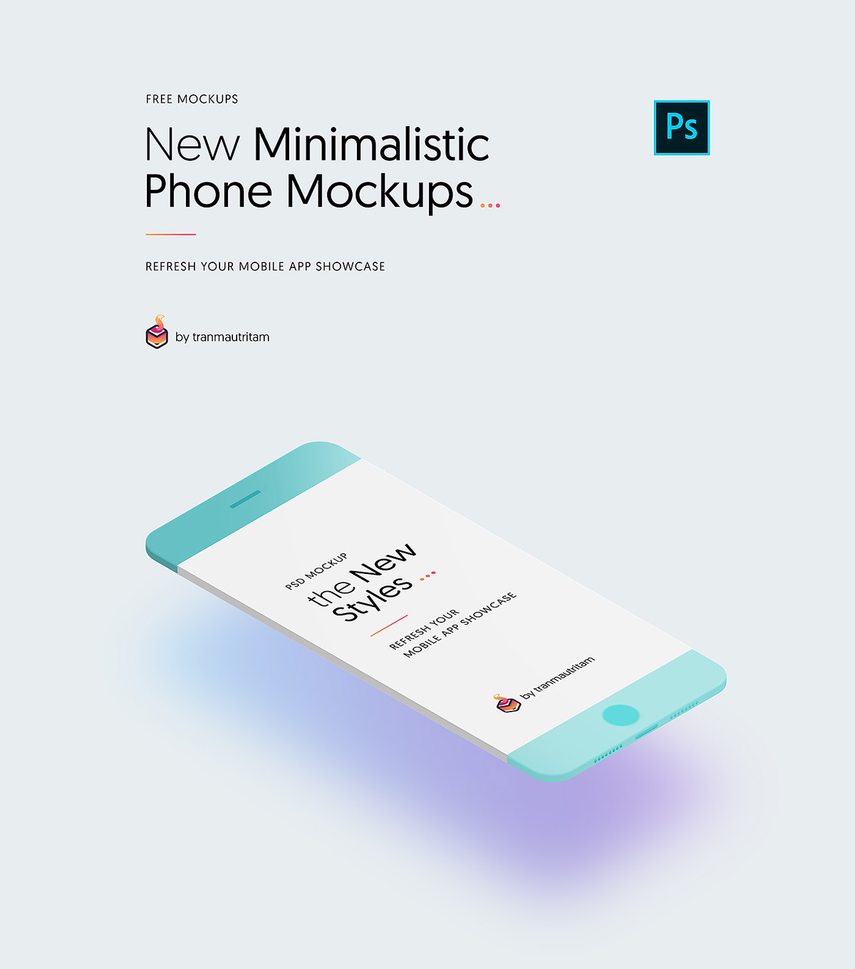 New Minimalistic Phone Mockups