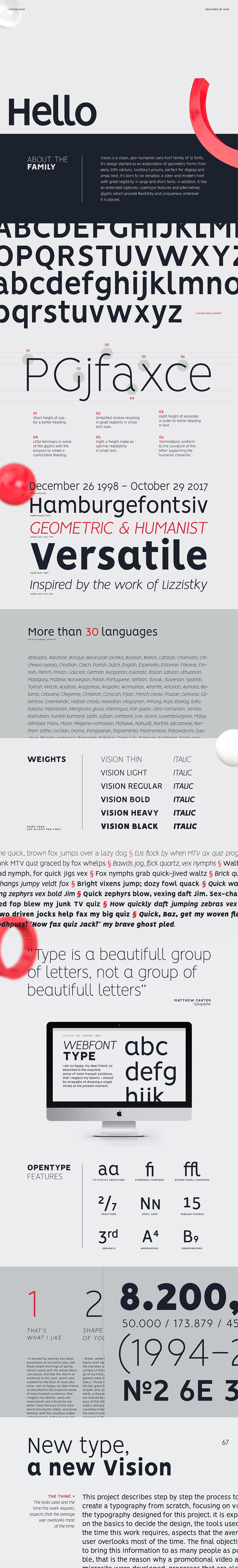 Vision - Free Sans Font Family