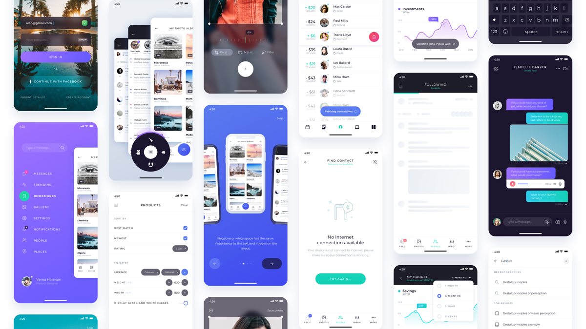 Atro Free UI Kit - 01