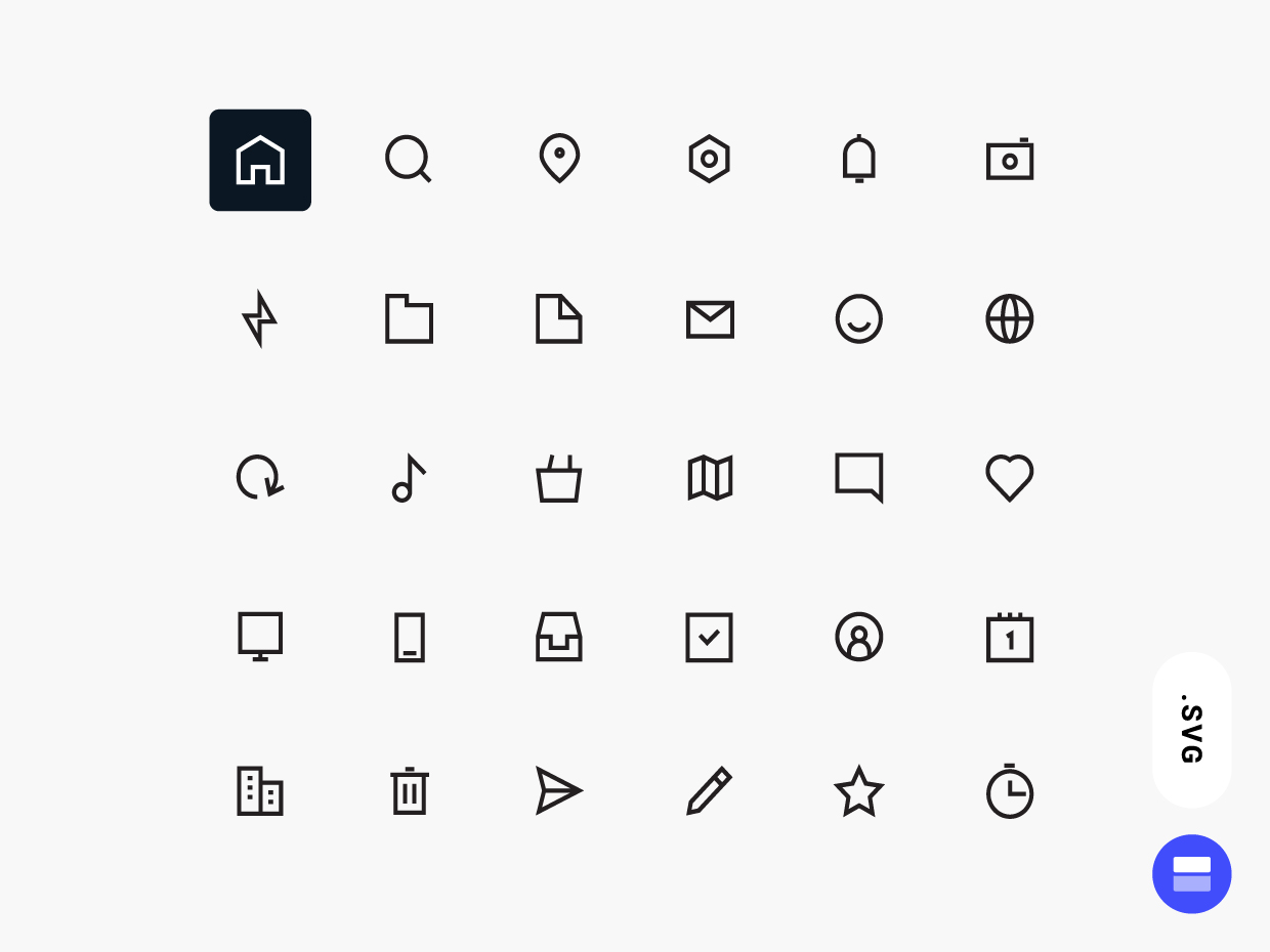 Workfy Icons Set