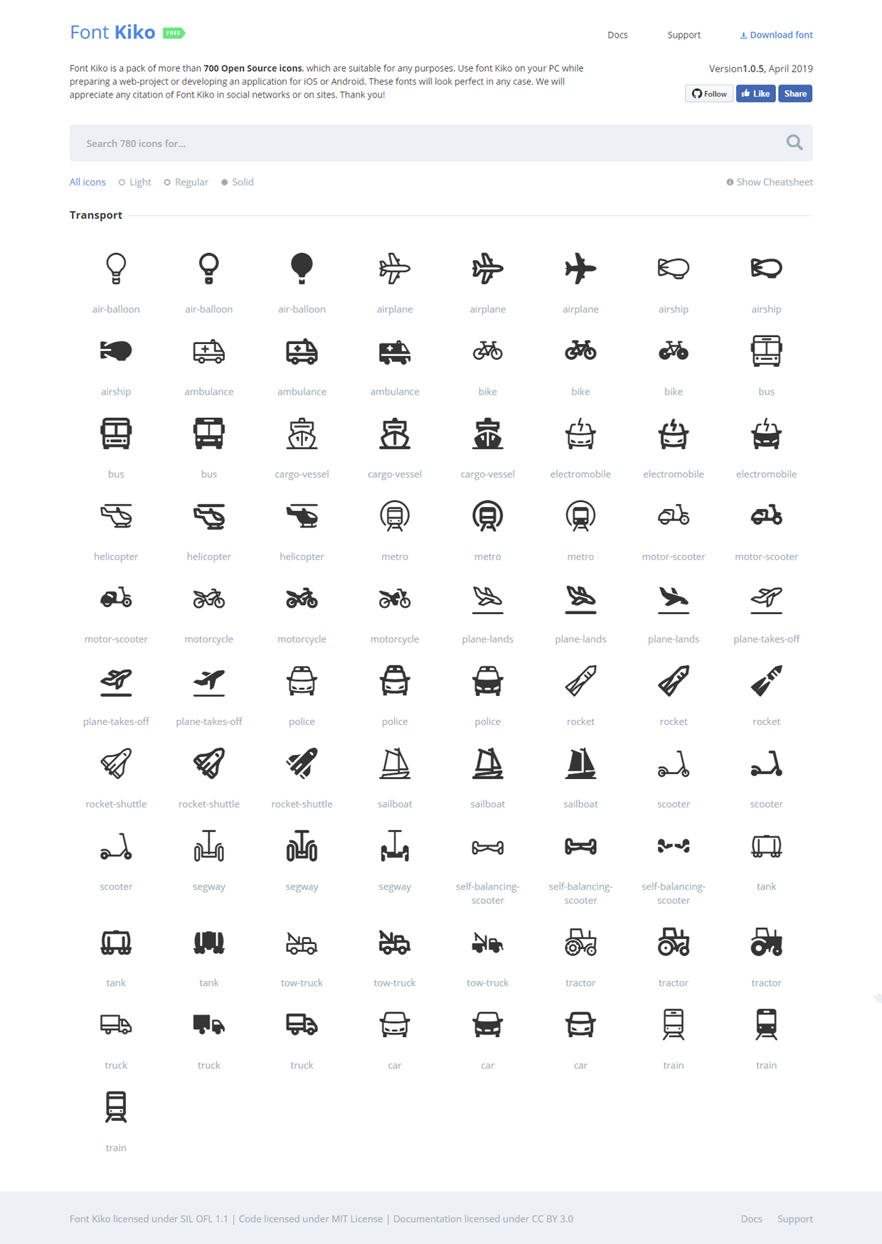 Font Kiko - Free Icon Font, SVG, AI, EPS