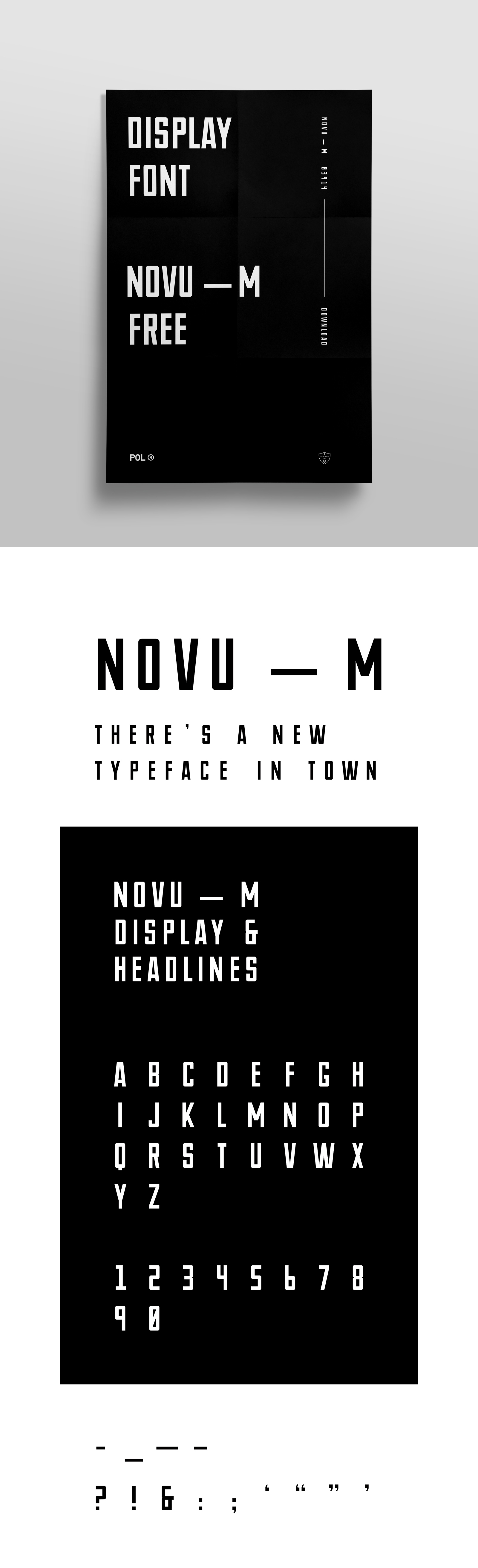 NOVU-M Free Font