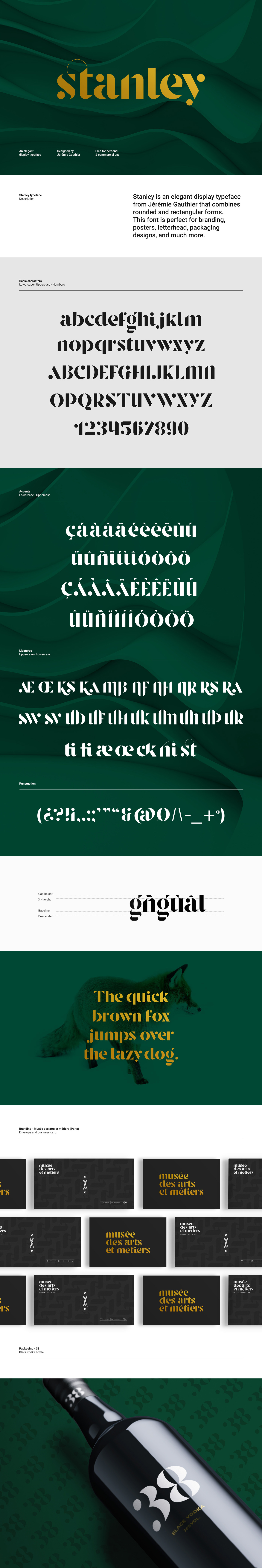 Stanley - Free Display Typeface