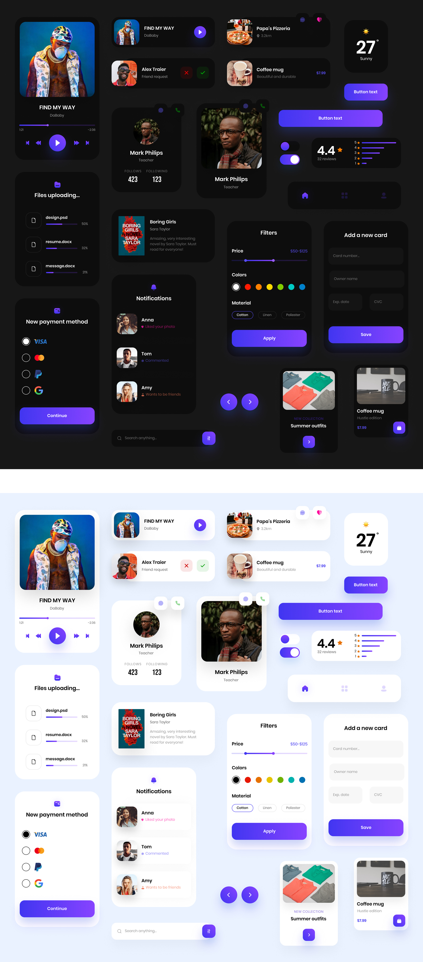 Components — Free UI Kit