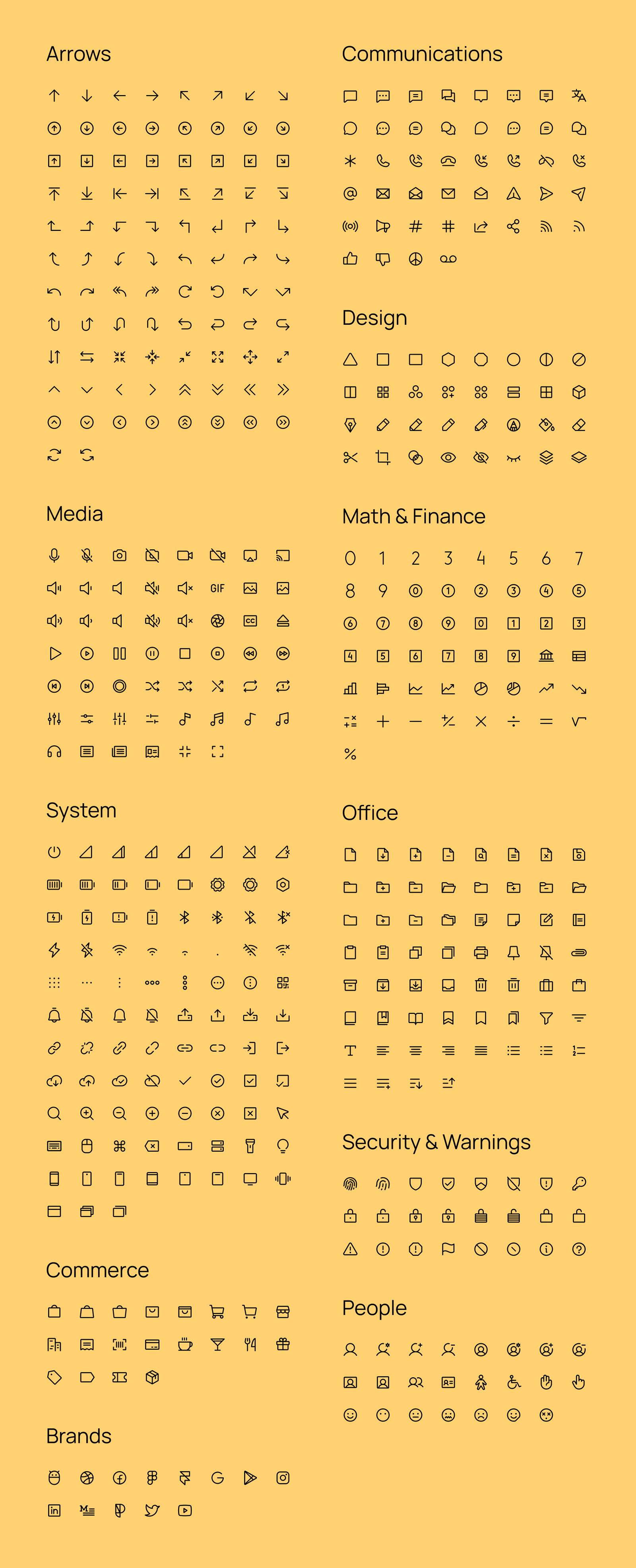 Phosphor Free and Open-Source Icons