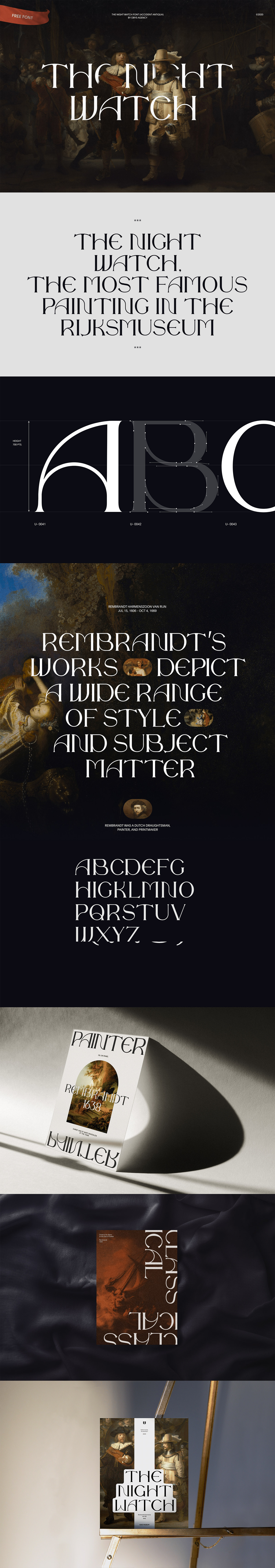 The Night Watch Free Font