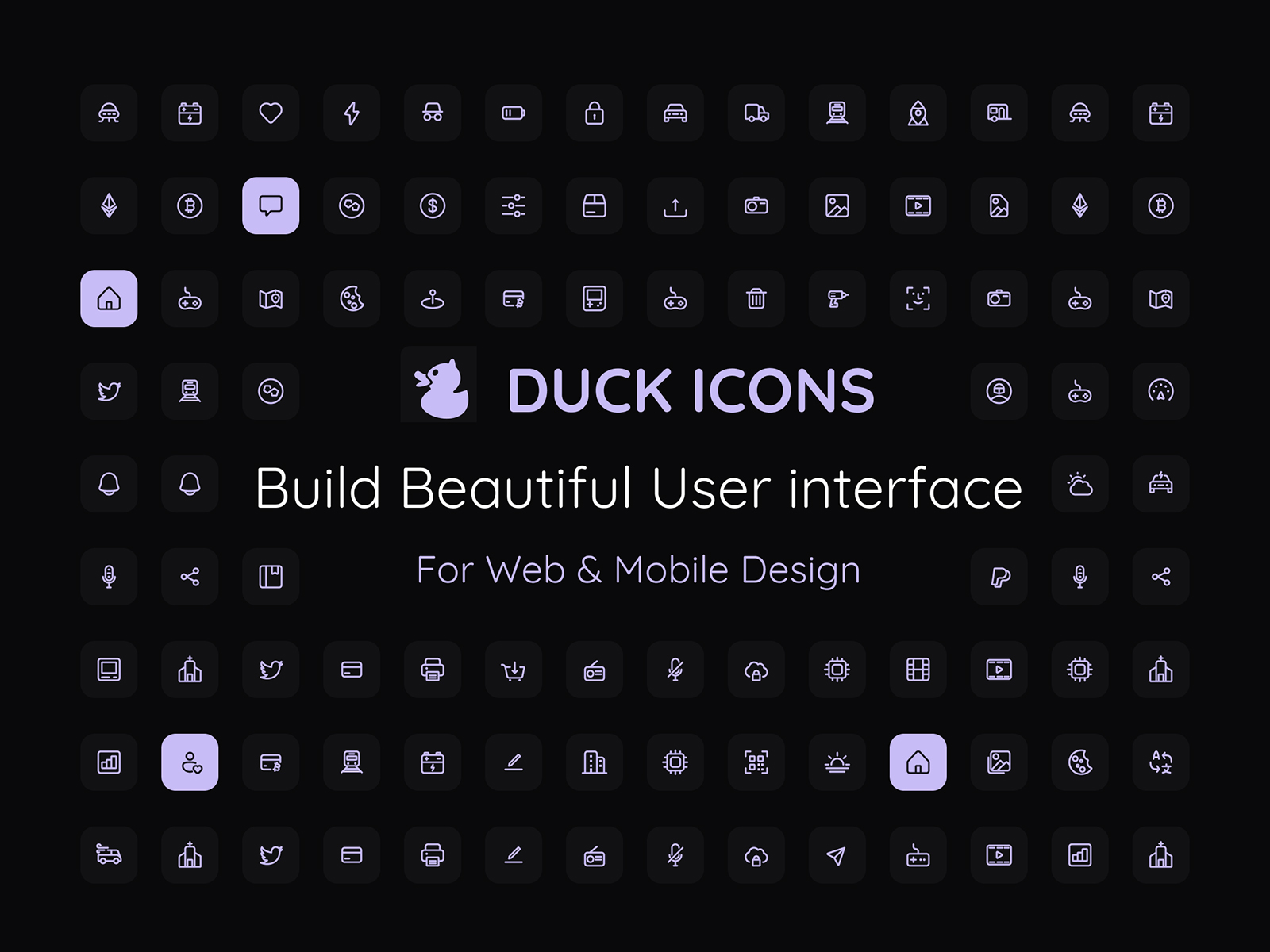 Duck Icons - Free Icon Kit