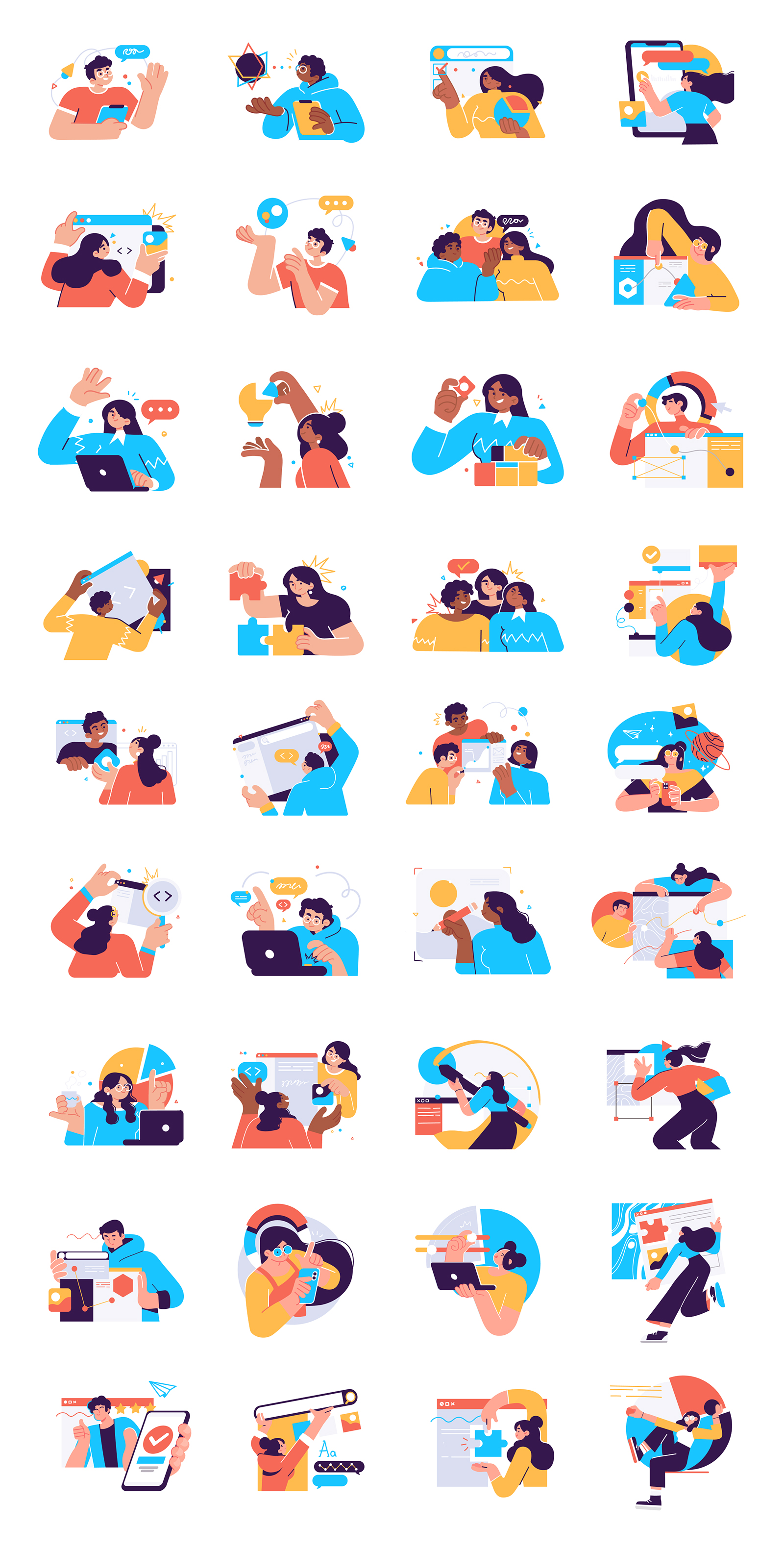 Design & Development Free Illustrations