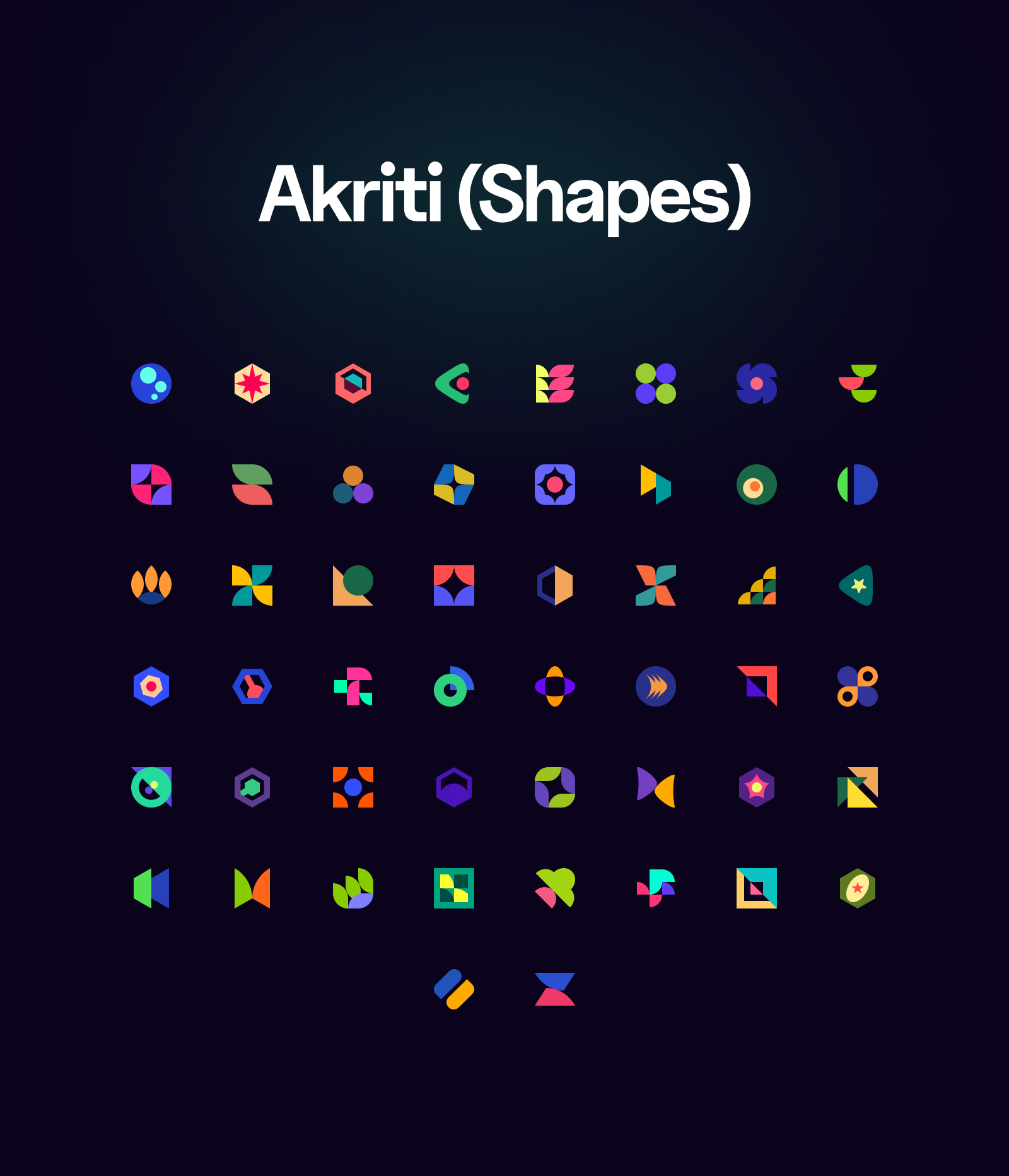Akriti - Free Abstract Geometric Shapes 