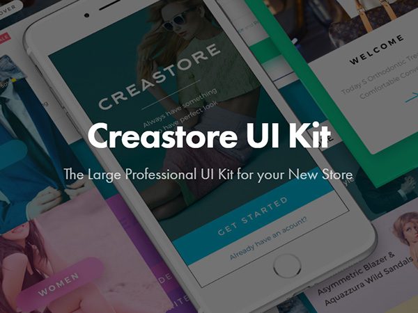 Createstore UI Kit - Free Sample