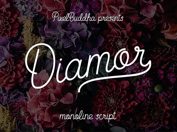 Diamor - Free Script Font