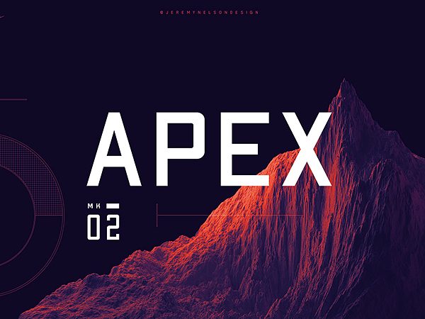 Apex MK2 - Free Geometric Sans-serif Display Font