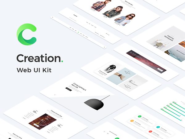 Creation Web UI Kit Free Sample
