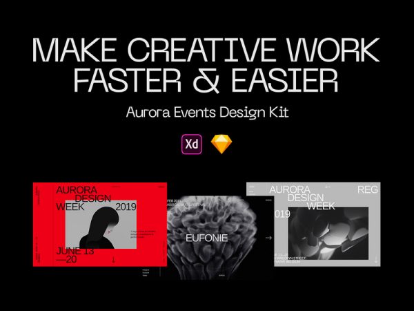 Aurora - Free Web Elements Design Kit