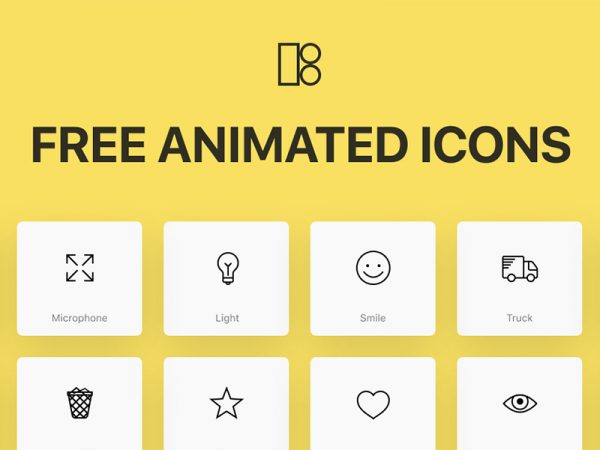 Animated Icons - 200 Free Icons