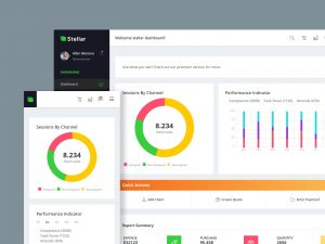 Stellar Admin — Free Bootstrap Dashboard | Theme-UI