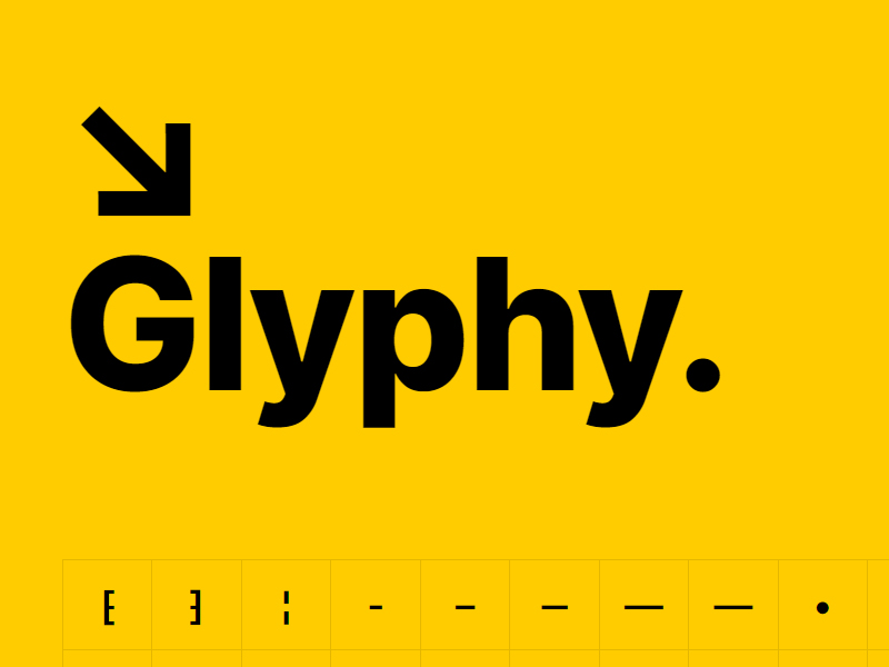 Glyphy - Copy & Paste Glyphs With Ease | Theme-UI