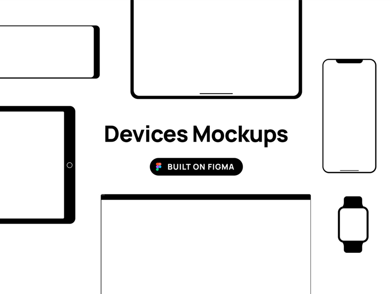 Download Figma Devices Mockup Theme Ui PSD Mockup Templates