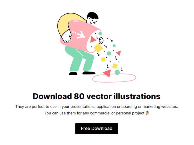 Streamline 80 Free Vector Illustrations
