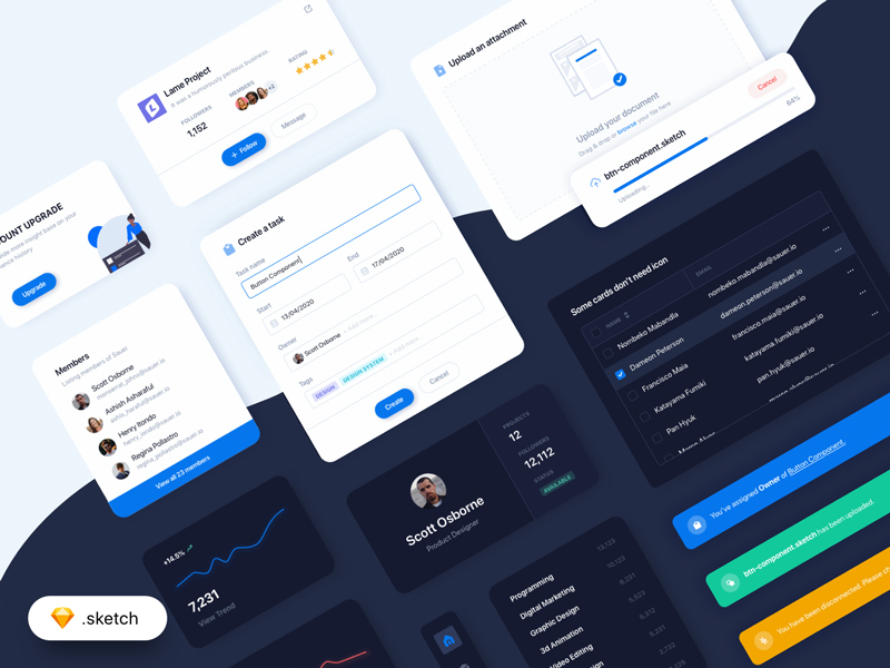 Free Ui Elements Kit For Sketch Theme Ui Free Ui Elements Kit For Sketch Theme Ui