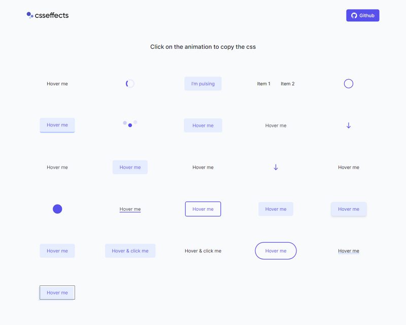 CSS Effects — Useful CSS Snippets | Theme-UI