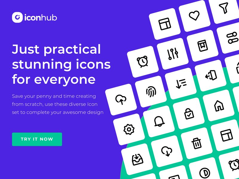 Iconhub - Free Icons for Everyone