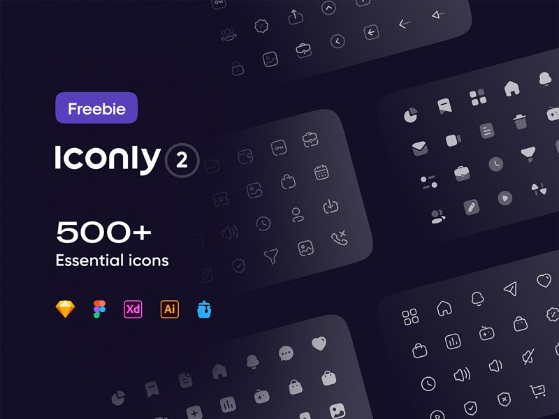 Iconly 2 - Essential Icons