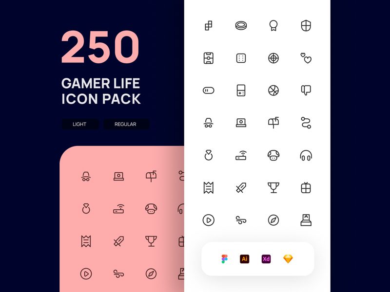 Gamer Life Free Icon Pack