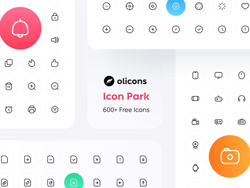 Olicons - Beautifully Crafted Open Source Icons