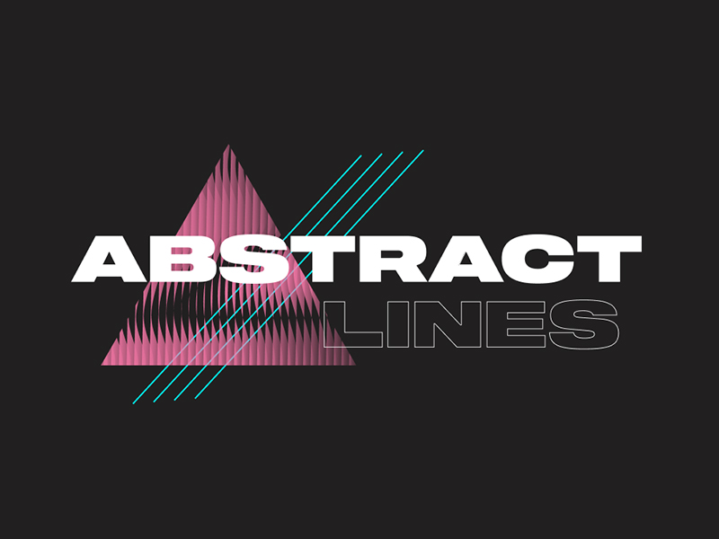 Free Vector Abstract Lines for Figma