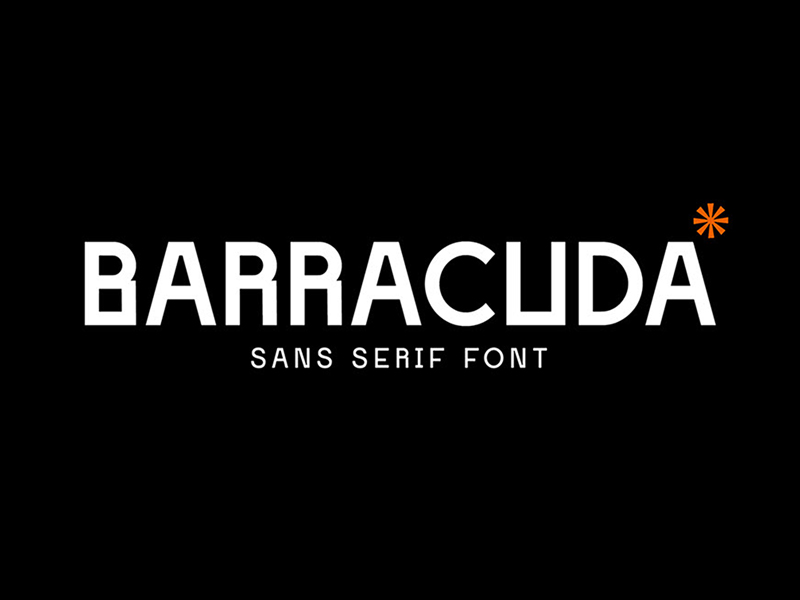 Barracuda Free Typeface