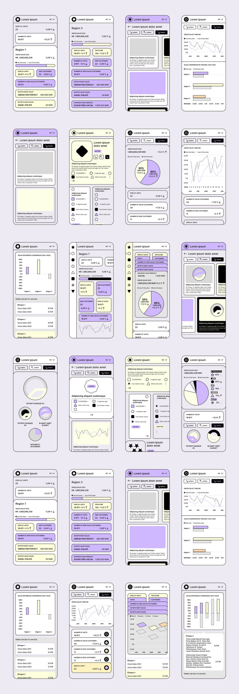 Brutal UI Free Wireframe UI Kit | Theme-UI