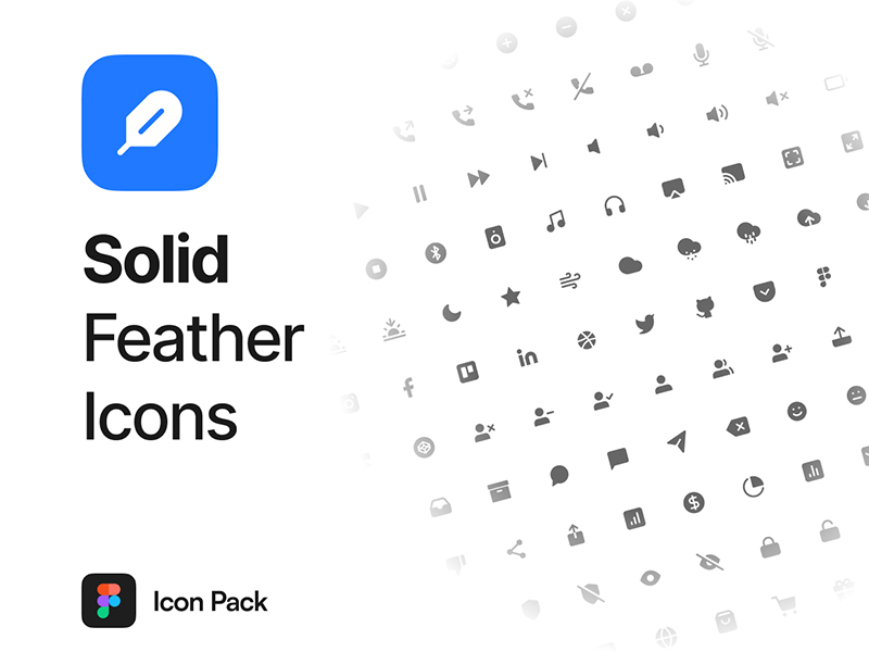 Solid Feather Icons - Free Icon Set