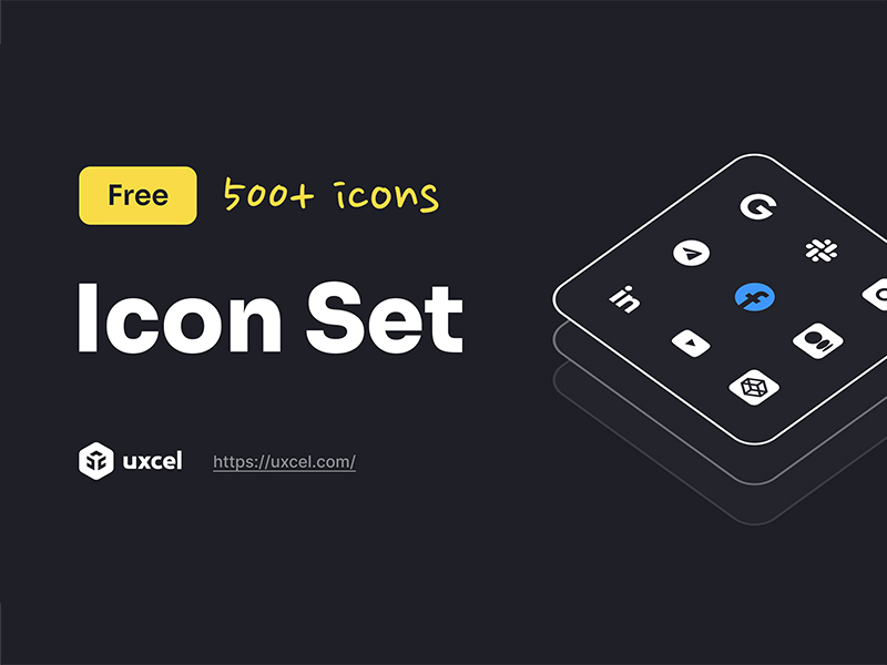 500+ Free Icons for Figma by Uxcel