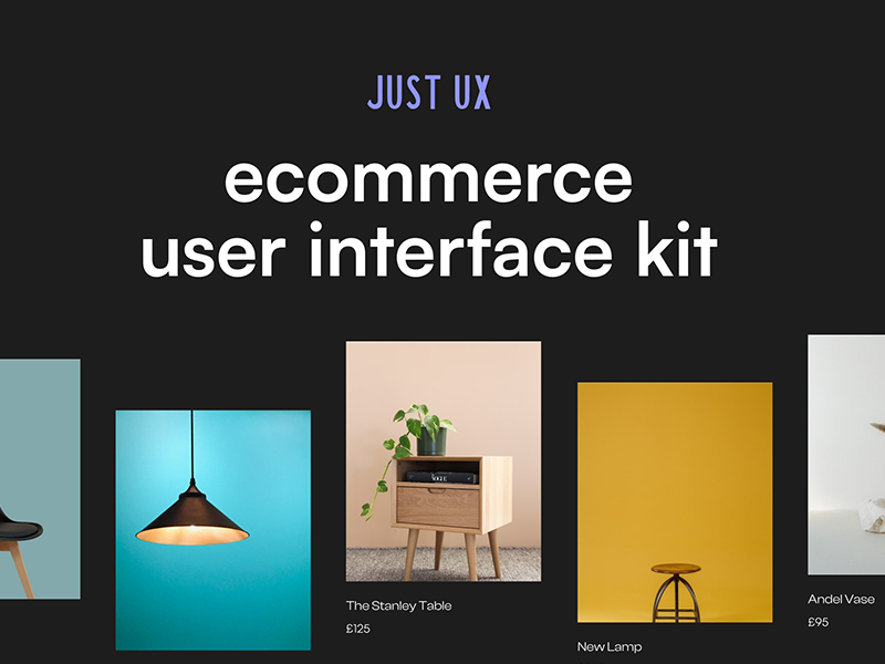 E-Commerce Website Free UI Kit + Design System
