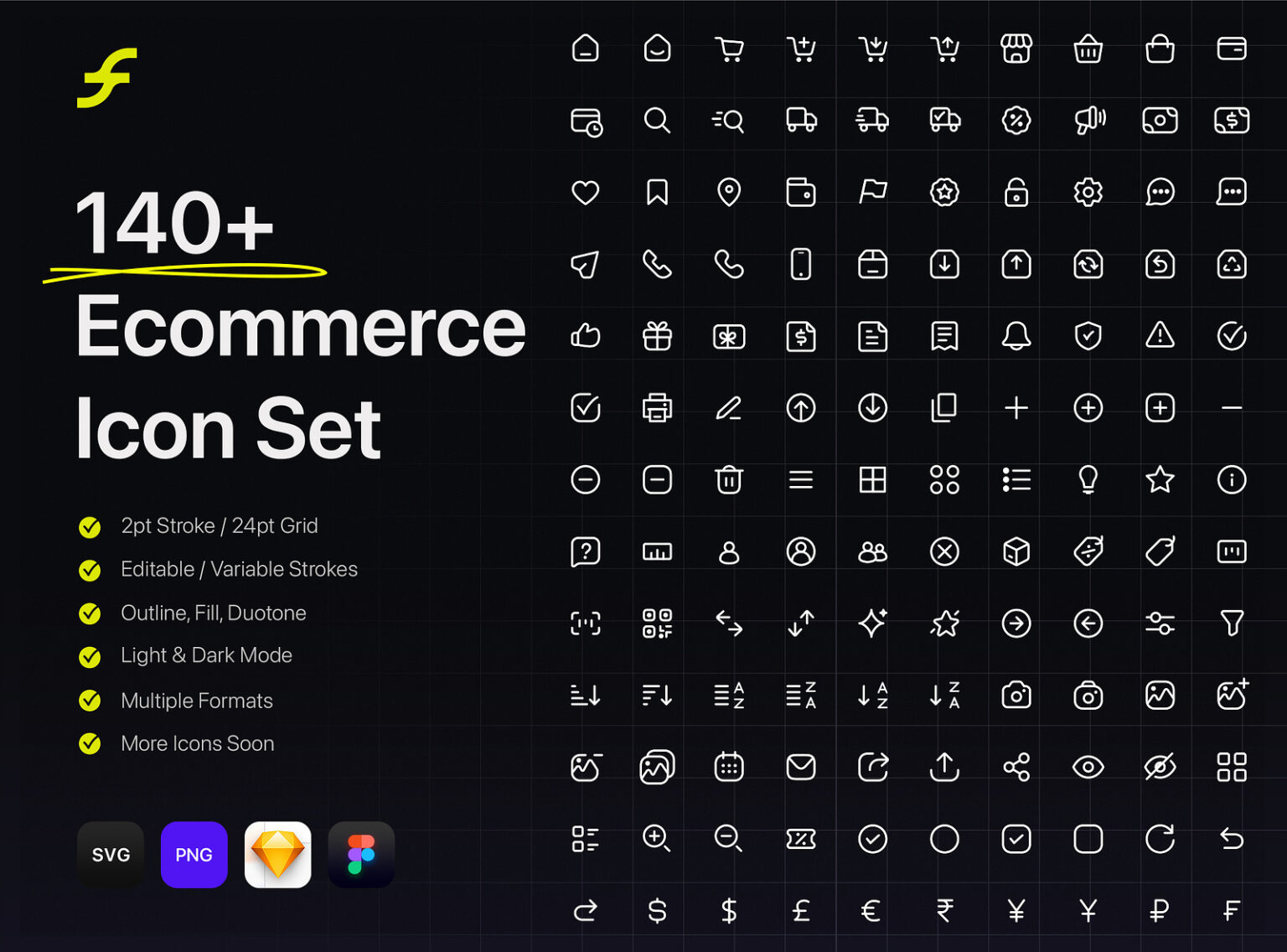 140+ E-commerce Free Icons | Theme-UI