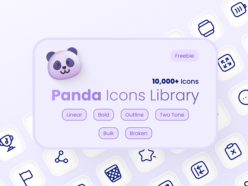 Panda - Free Icons Library