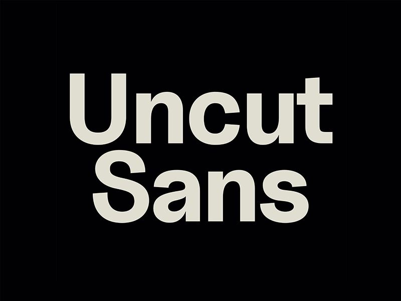 Uncut Sans - Free Sans Serif Font