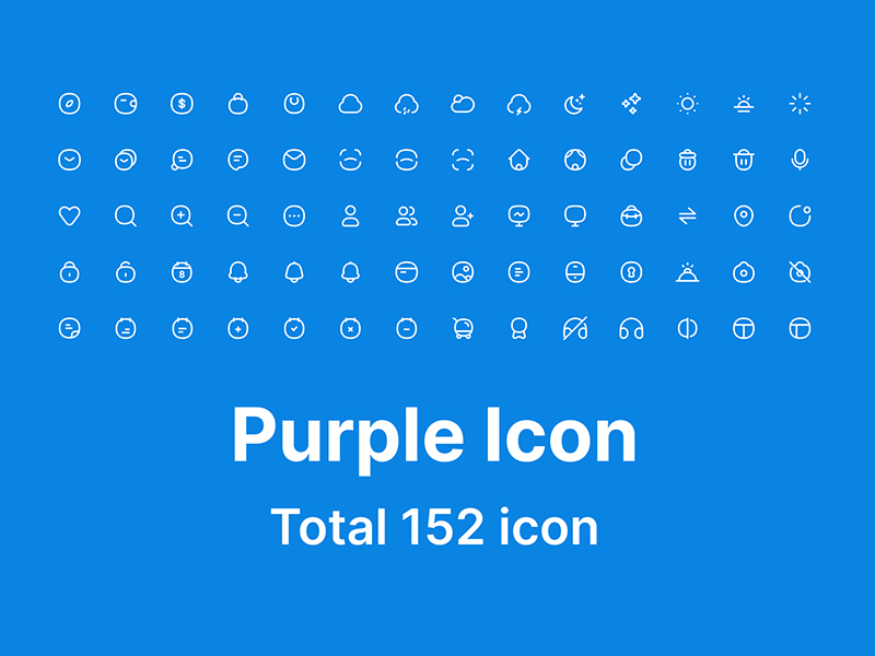 Purple Icon - Free Icon Set