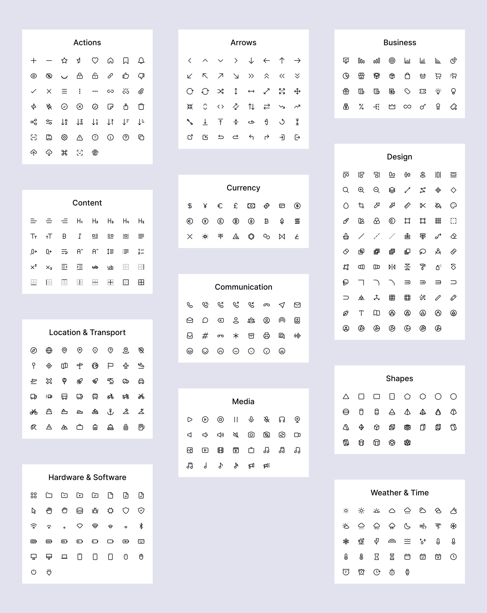 Dencar Icon Pack - Free Icons - Preview